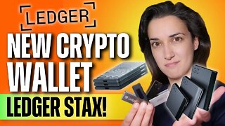 NEW Crypto Wallet! 💥😎 (Ledger STAX Overview! ⭐️👀) - Pre-Order NOW 🎁