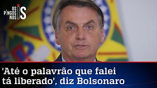 Bolsonaro defende divulgação de trechos do vídeo da reunião