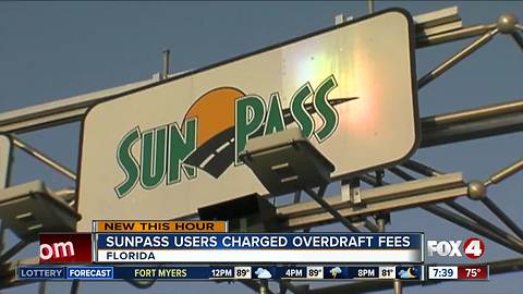 No overdraft fees for SunPass users following glitches