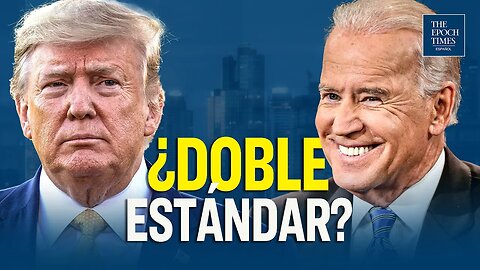 Cuestionan por qué Biden y Trump recibieron un trato diferente en casos de documentos clasificados