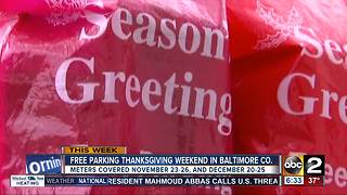 Baltimore County offering free parking for holiday shopping