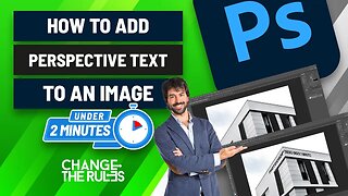 How To Add Perspective Text To An Image