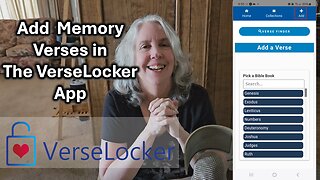 How to Add a Memory Verse to VerseLocker