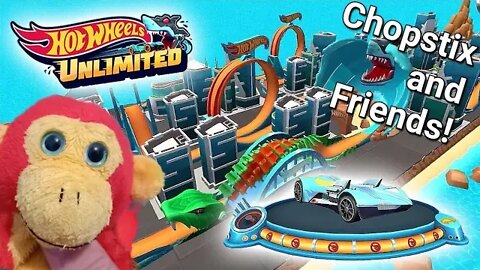 Chopstix and Friends! Hot Wheels unlimited: the 4th race with BONUS TRACKS!