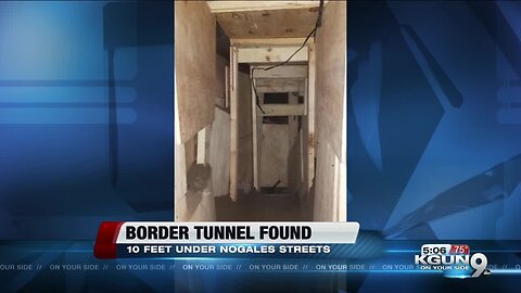 Cross-border tunnel found in Nogales