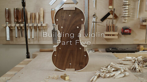 Project | Building a Violin : Part 5, the garland