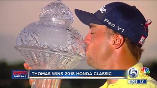 Justin Thomas wins 2018 Honda Classic, Tiger Woods finishes 12th