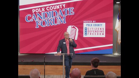 Polk County Candidate Forum by Polk County Citizens Defending Freedom 8.5.24