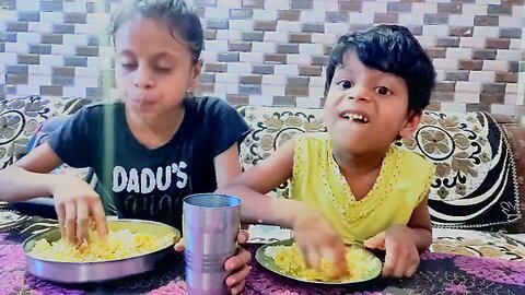 Eating competition with Sister | Bhukkad family