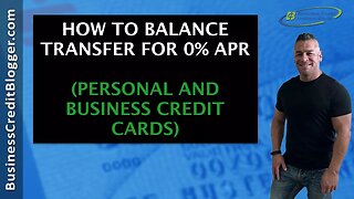 Balance Transfer for 0% APR