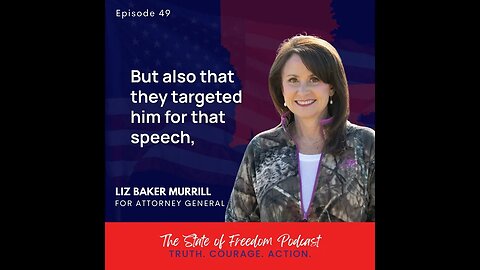 Shorts: Liz Murrill, AG Candidate - COVID and Free Speech