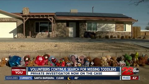 Volunteers and Private Investigator team up to find missing Cal City boys, Orson and Orrin West