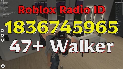 Walker Roblox Radio Codes/IDs