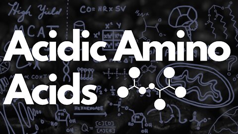 Acidic Amino Acids: Aspartate & Glutamate | MCAT 2021