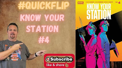 Know Your Station #4 Boom! Studios #QuickFlip Comic Book Review Sarah Gailey,Liana Kangas #shorts