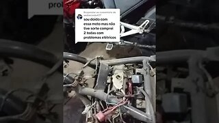 "Sou doido pela Mirage 250, tive 2 mas sempre deu problemas elétricos"