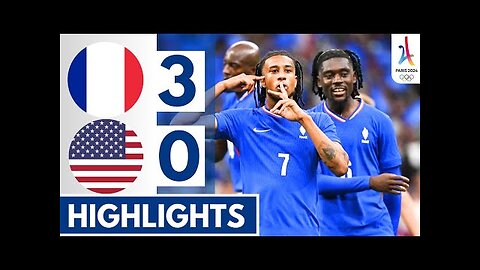 FRANCE U23 vs U23 UNITED STATES _ PARIS OLYMPICS 2024