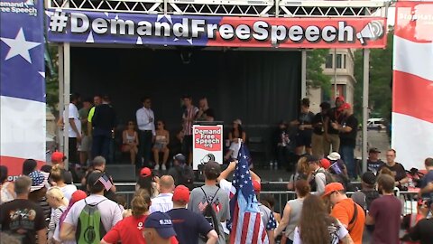 #DemandFreeSpeech Freedom Rally July 6, 2019