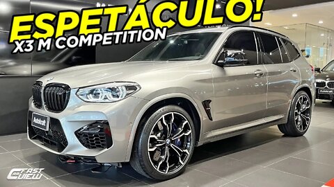 BMW X3 M COMPETITION MELHOR SUV ESPORTIVO DA CATEGORIA, MOTOR 6 CILINDROS COM 510 CV!