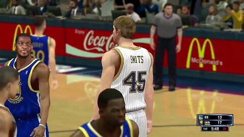 NBA Simulations: The 2017 Golden State Warriors vs The 2000 Indiana Pacers @ Conseco Fieldhouse