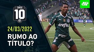 Palmeiras VENCE MAIS UMA e SE JUNTA a São Paulo e Bragantino na SEMI do Paulistão! | CAMISA 10