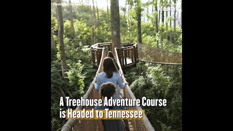 A Treehouse Adventure Course is Headed to Gatlinburg, Tennessee