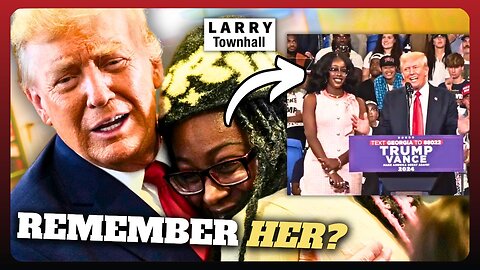 Trump Brings BADA** Black Woman on Stage...And She ROASTS Kamala Harris 🔥