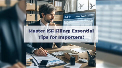 Mastering Importer Security Filing : Ultimate Guide and Insider Tips