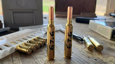 300 Win Mag 210 gr Solids (handloads) vs LUMBER (2x10)