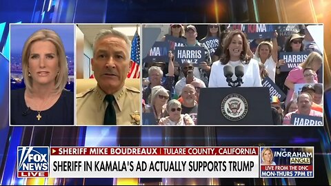 Sheriff Used In Kamala Ad Rips Her For Lying