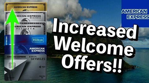 ENHANCED AMEX Welcome Offers!! Hilton, Delta, Business cards and More!