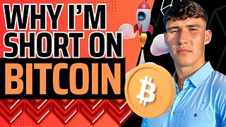 Why I'm Short On Bitcoin [Trade Setup Targets!]📈 🎯