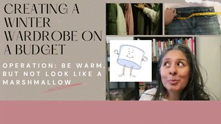 Creating a Winter Wardrobe - Thrifting a Seasonal Wardrobe