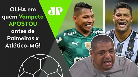 "Quem VAI GANHAR esse Palmeiras x Atlético-MG é o..." Vampeta É DIRETO antes do JOGÃO!