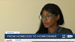 Bakersfield resident talks journey from homeless to homeowner