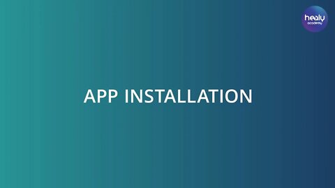 MagHealy Training: App installation (2/5)