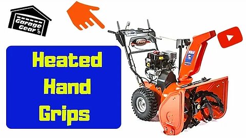 HOW TO INSTALL HEATED HAND GRIPS ON AN ARIENS SNOWBLOWER - Easy & Effective