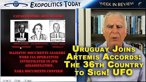 Uruguay Joins Artemis Accords: The 36th Country to Sign! UFO Disclosures Shake Germany! | Week in Review (2/24/24) — Michael Salla, "Exopolitcs Today".