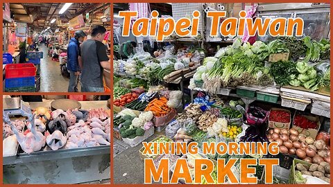 Xining Morning Market - Taipei Taiwan - Local Market
