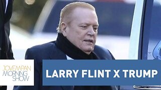 Larry Flint oferece fortuna para tirar Donald Trump da presidência dos EUA