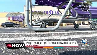People react as Toys 'R' Us closes 3 local stores