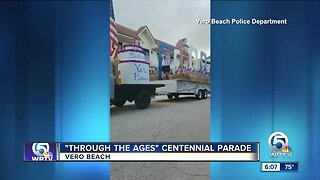 "Through the Ages" centennial parade held in Vero Beach