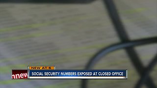 Social security numbers left exposed at local office during government shutdown