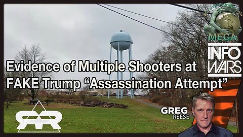 Evidence of Multiple Shooters at SUCCESSFUL FAKE Trump “Assassination Attempt”
