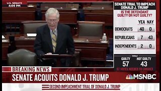Mitch McConnell Throws Trump Under The Bus