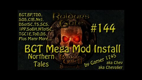 Let's Play Baldur's Gate Trilogy Mega Mod Part 144 - Northern Tales