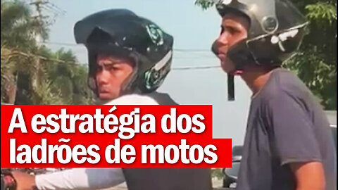 Como agem os ladrões de moto | roubo de moto | JV Jornalismo Verdade