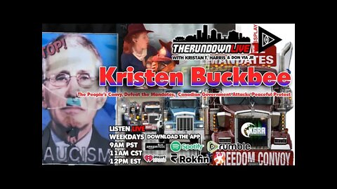 The Rundown Live #819 - Kristin Buckbee, Defeat the Mandates, Peoples Convoy, Canada Martial Law