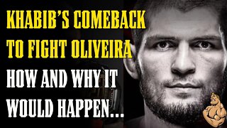 Khabib's COMEBACK Fight Against Oliveira - Here is EXACTLY How this Happens...