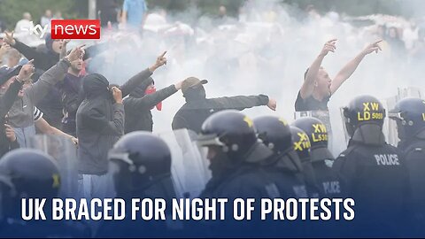 UK riots: Britain braced for more than 30 protests across towns and cities